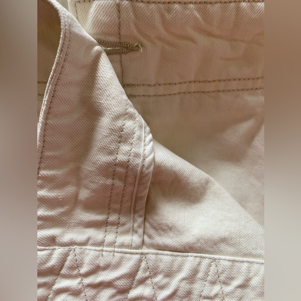 Current/Elliott Mini Jean Wrap Skirt Size 27 - Picture 10 of 13